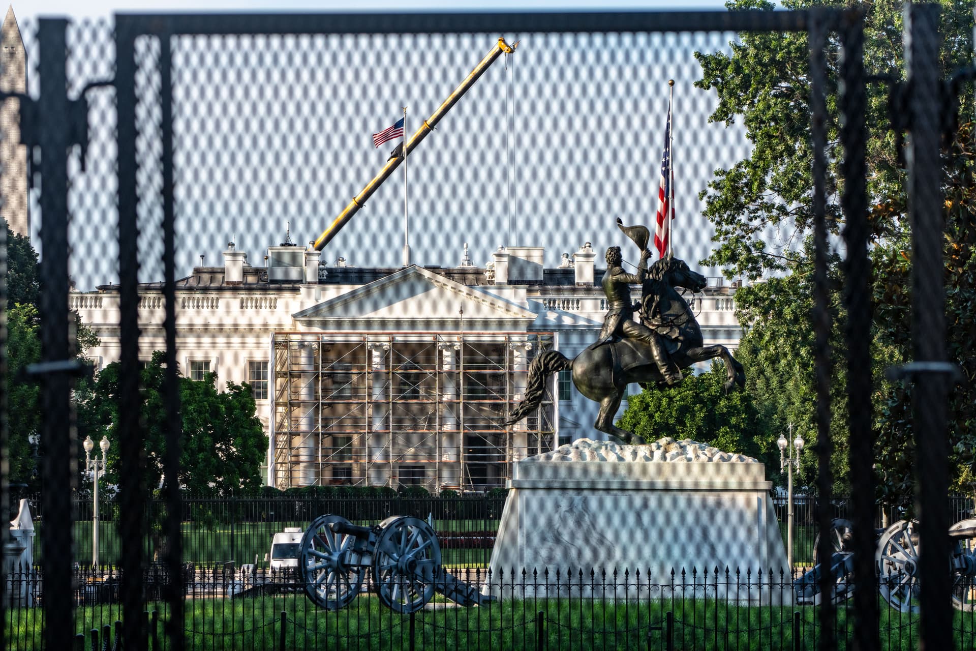 Trump administration proposes fencing Lafayette Square Park near White House