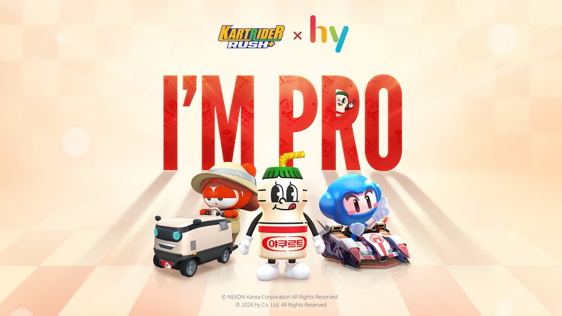 KartRider Rush+ teams with Yakult maker hy for bizarre crossover