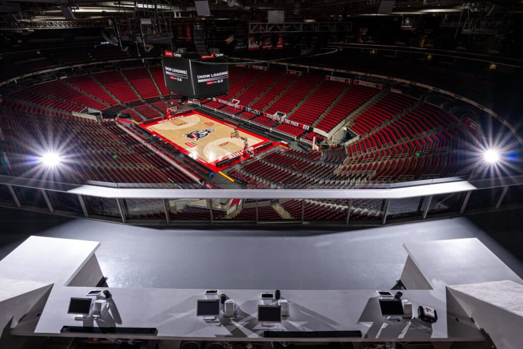 Lenovo Center debuts 300-level View Bar during NC State vs. UNC game