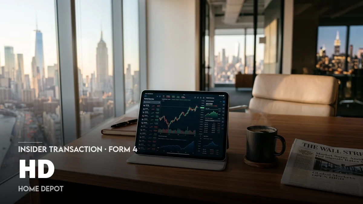 Home Depot EVP Pro Michael Rowe Reports Ownership Changes in SEC Filing