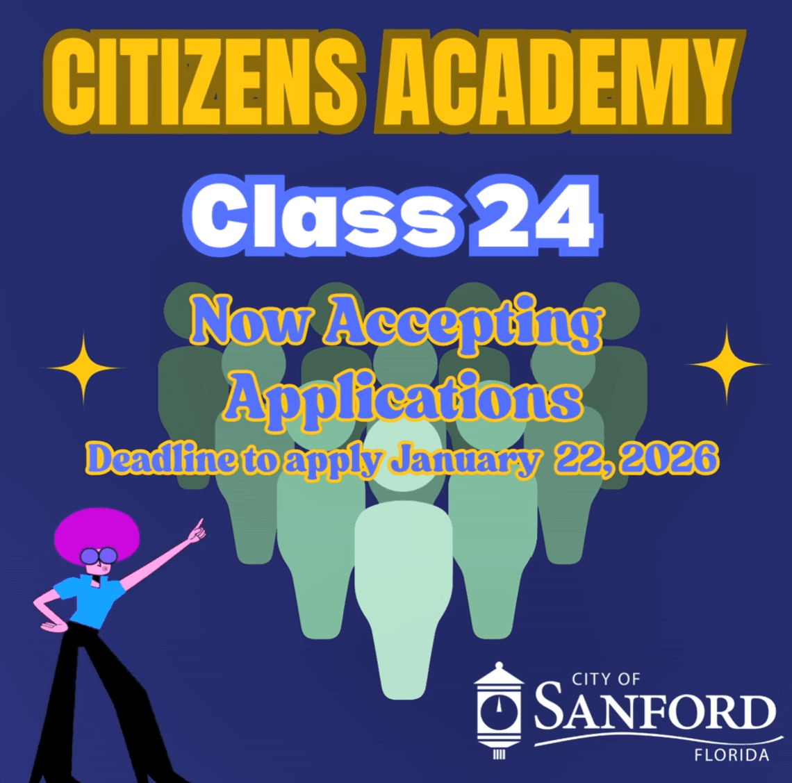 Sanford Opens Citizens Academy Class 24, Invites Residents to Engage