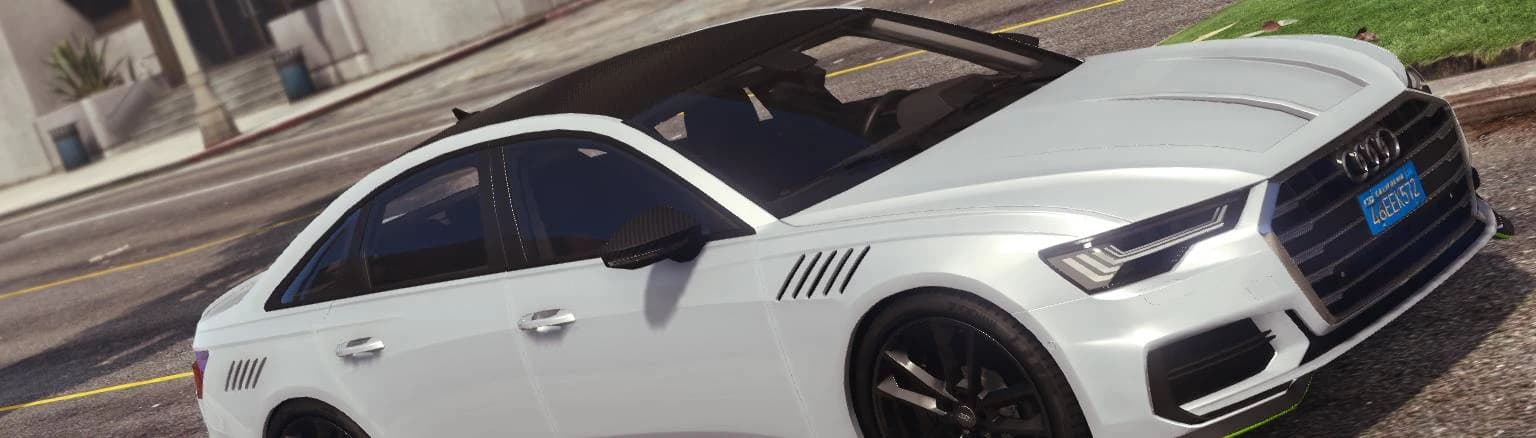 2020 Audi A6 mod brings 90 tuning parts and hazard lights to GTA V