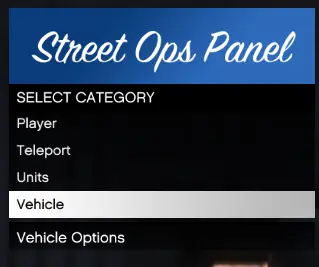 Street Ops Panel adds fast roleplay tools to GTA V single-player