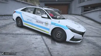 Jordan-themed taxi and police mods bring Jordanian realism to GTA V