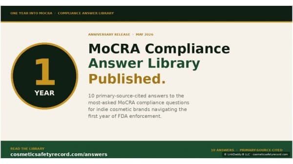 Bath Bomb Sellers Get MoCRA Compliance Guide on Labels, Listings, Reporting