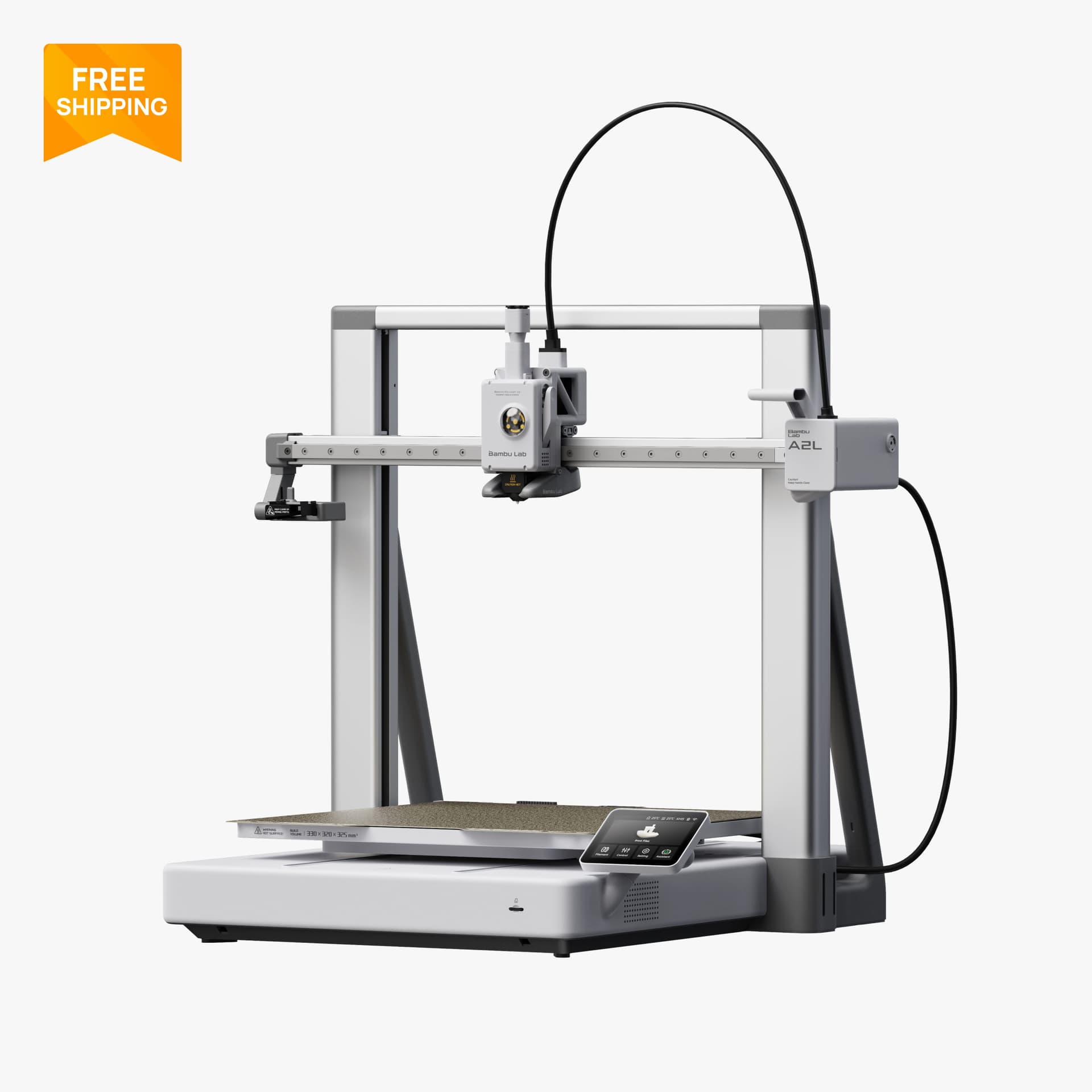 Bambu A2L setup shows how packaging can simplify large-printer assembly