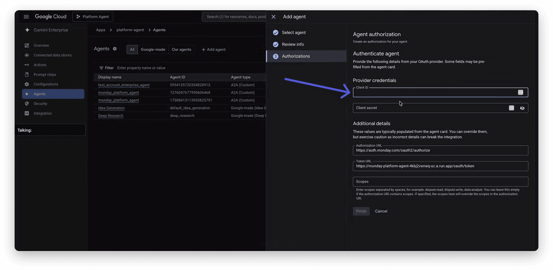 Google Cloud adds monday.com connector to Gemini Enterprise preview