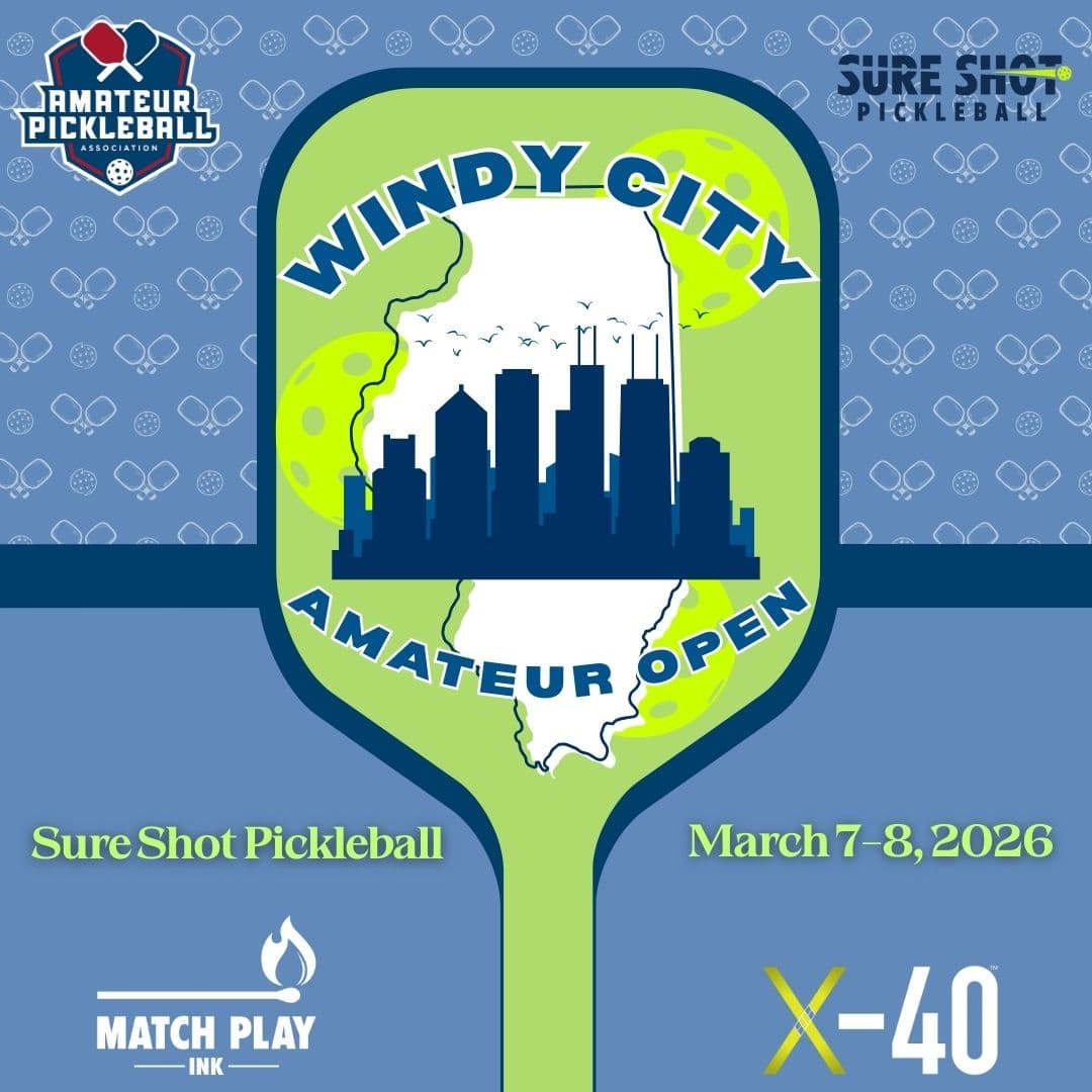 APA Windy City Amateur Open March 7-8 at Sure Shot Pickleball
