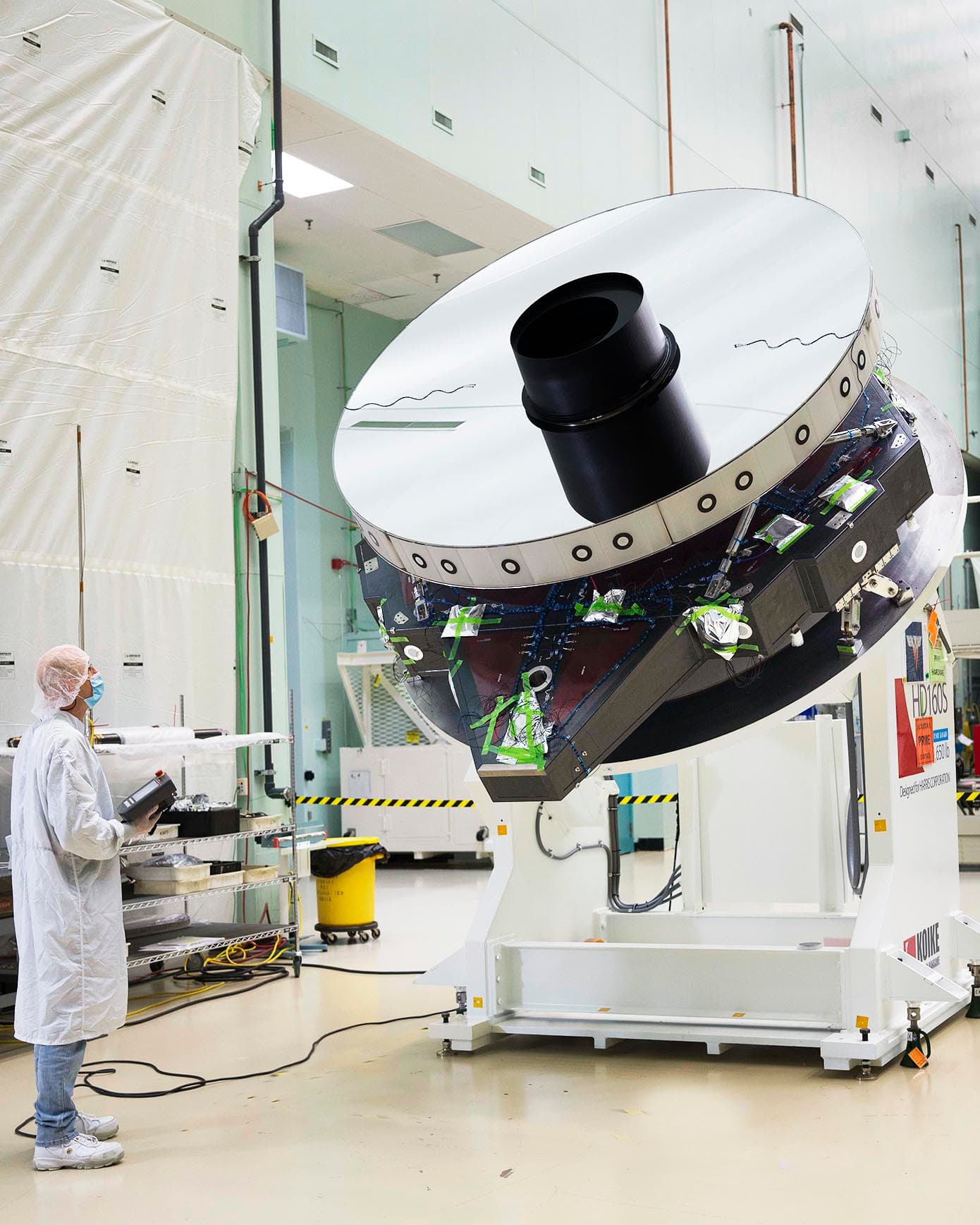 Engineers inspect Nancy Grace Roman telescope mirror, hunt microscopic contamination