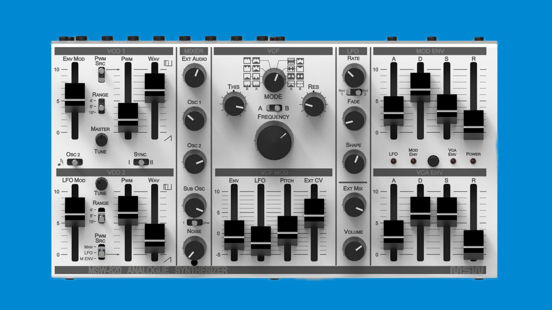 Michigan Synth Works MSW-820 revives Roland CMU-800 spirit with flexible filter