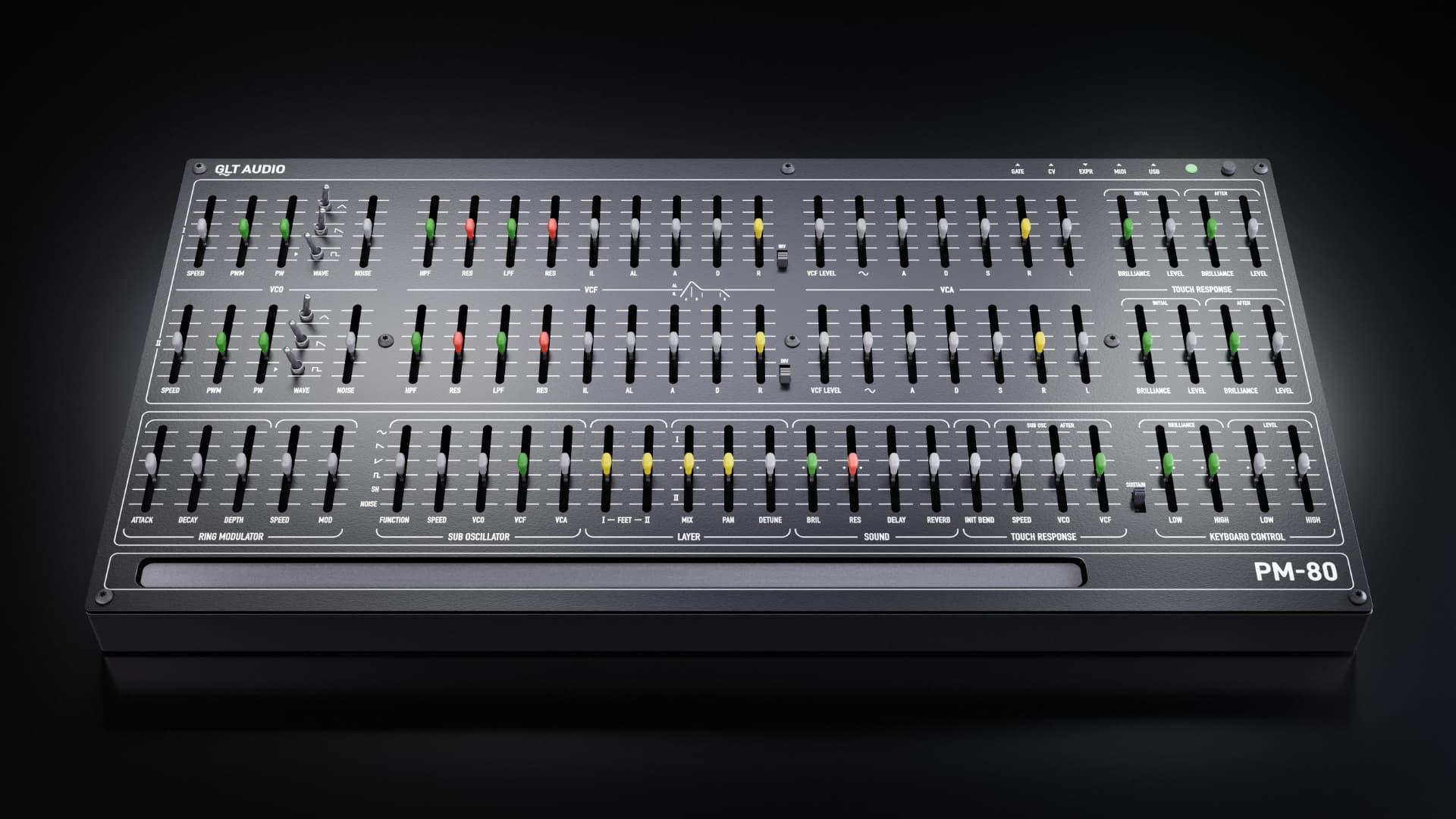 GLT Audio Launches PM-80 Controller for CS-80 VSTs