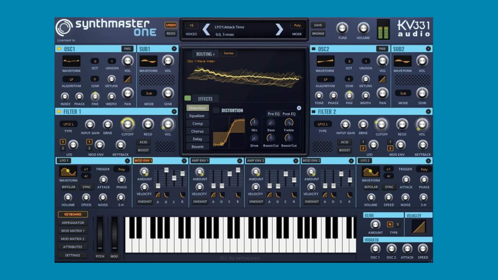 KV331 Audio Offers SynthMaster One Free Through January 4