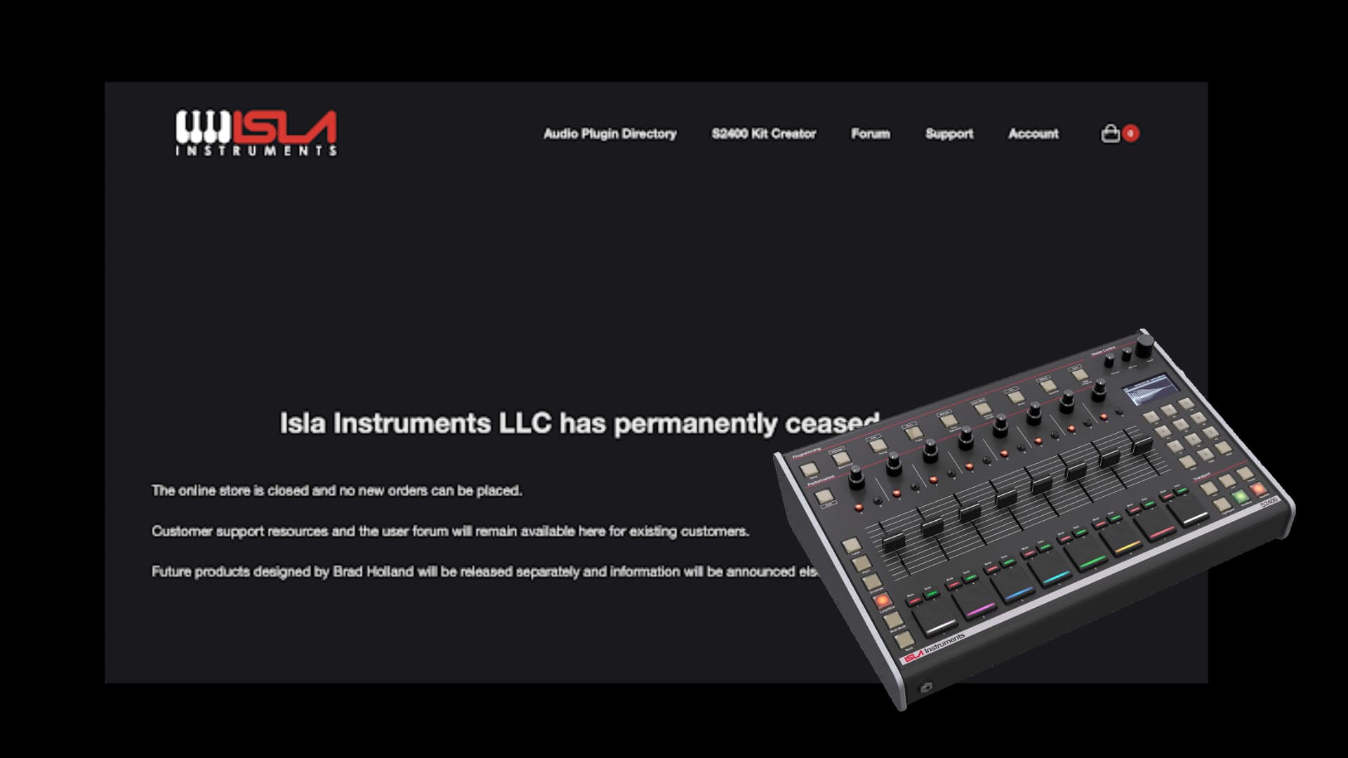 Isla Instruments Shuts Down US Operations; Brad Holland Announces Relaunch Plans