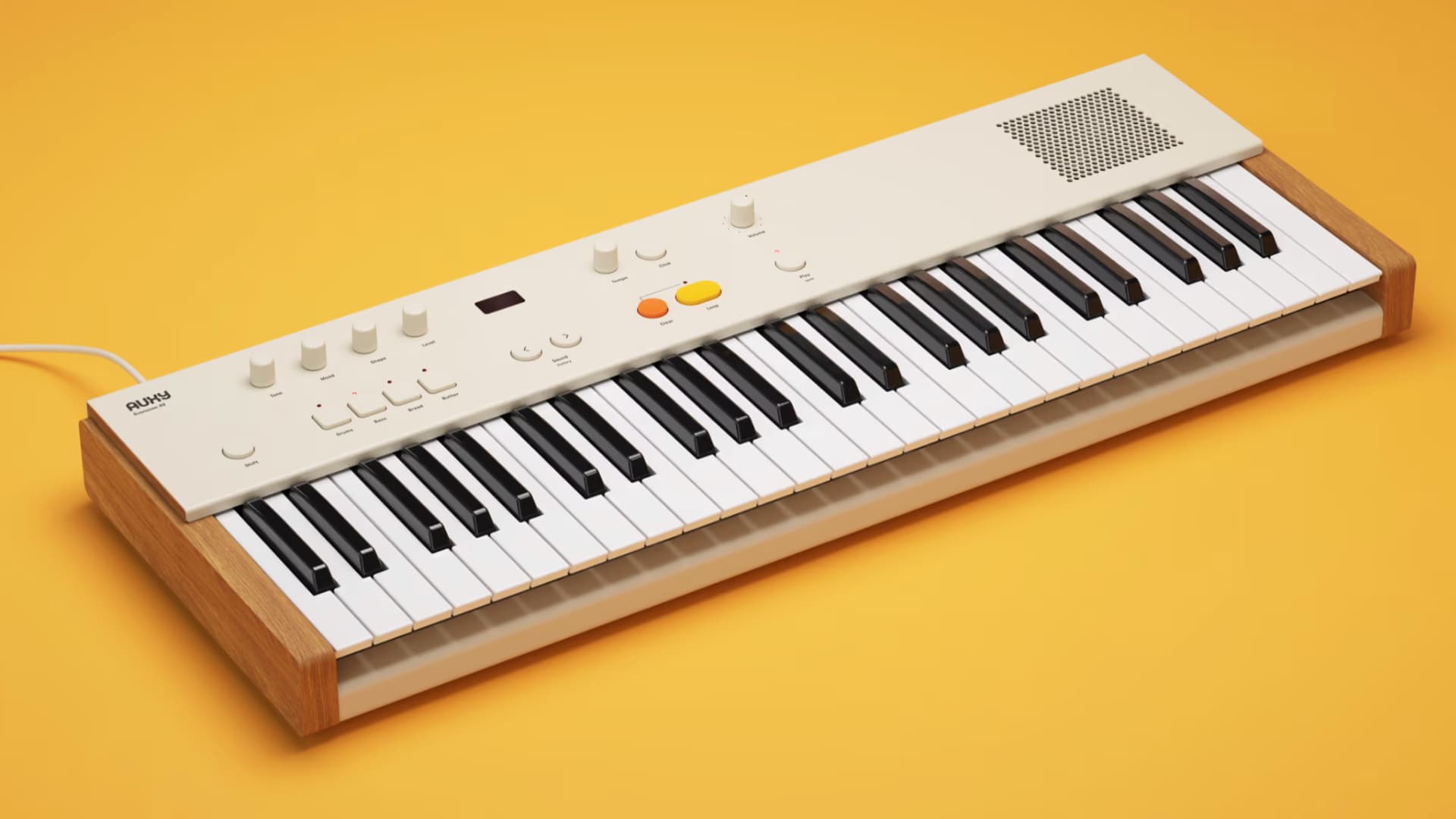Auxy Svensson 49 blends samples, wavetables, and instant looping