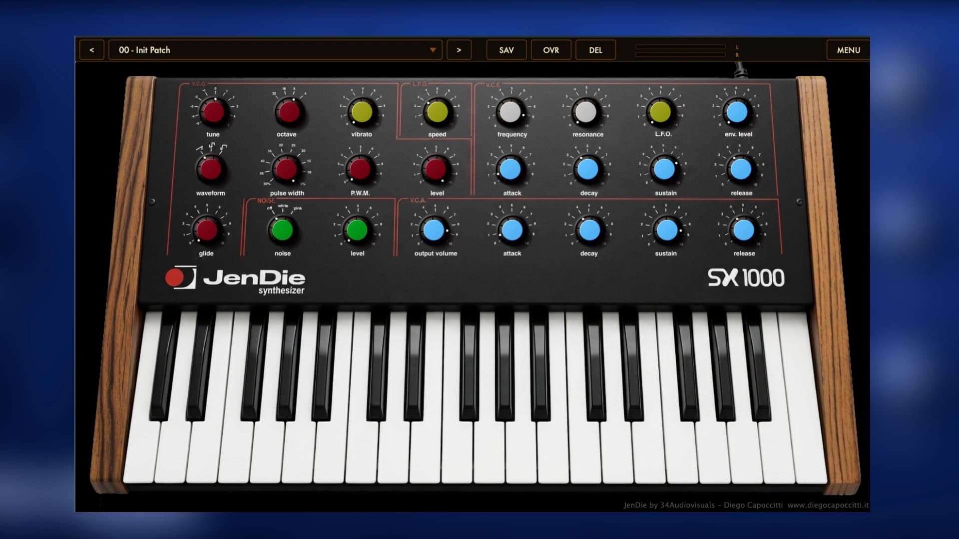 JenDie brings rare Jen SX-1000 monosynth to macOS, Windows and iOS