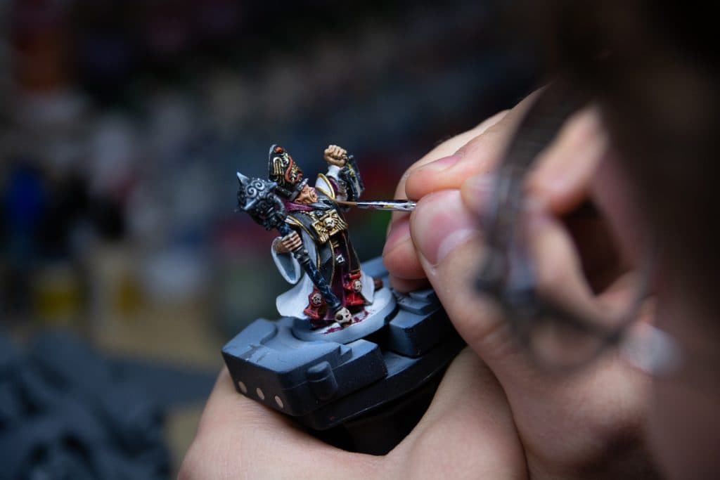 A Fast Reproducible Workflow to Paint Tabletop Ready Miniatures