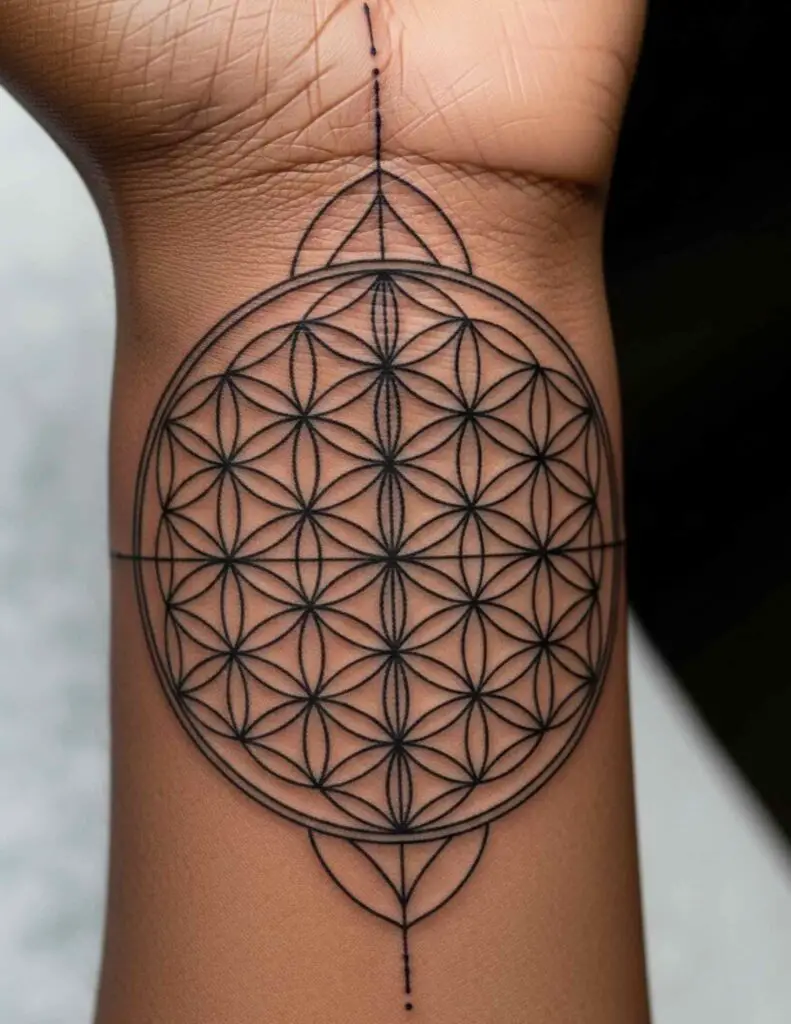 Geometric Tattoos That Heal Boldly on Dark Skin, What Works Best
