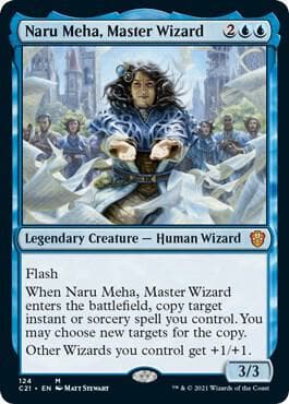 Naru Meha turns cheap value plays into explosive Commander combos