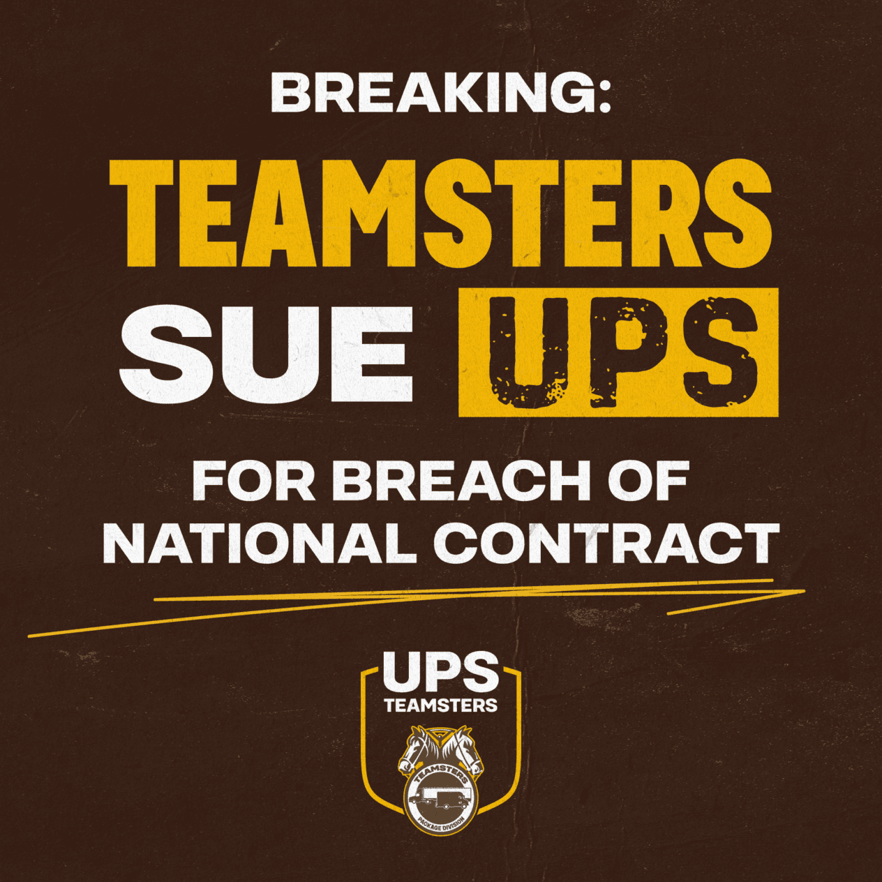 Teamsters page explains UPS regional rules and worker rights