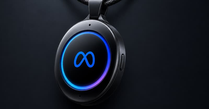Meta tests AI pendant, blurring jewelry and wearable tech