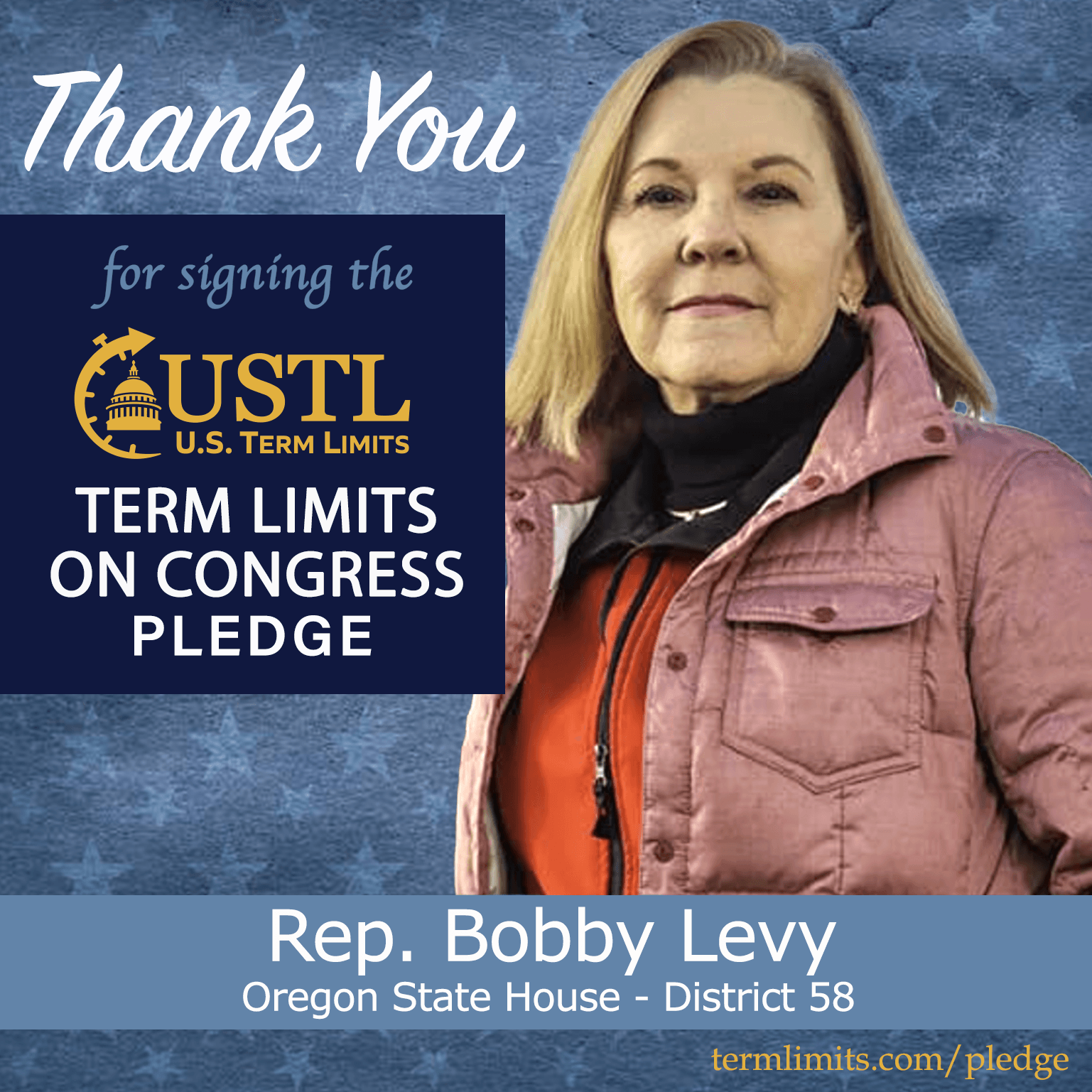 Bobby Levy backs congressional term limits in Oregon push