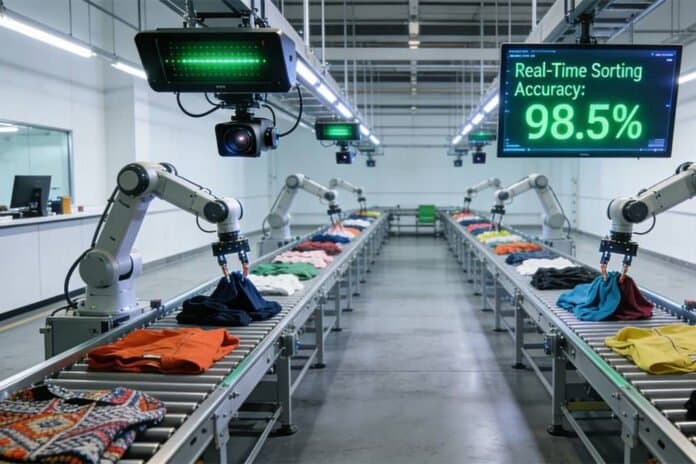 AI-Powered DETEX System Sorts Textiles by Fabric Type at German Institute