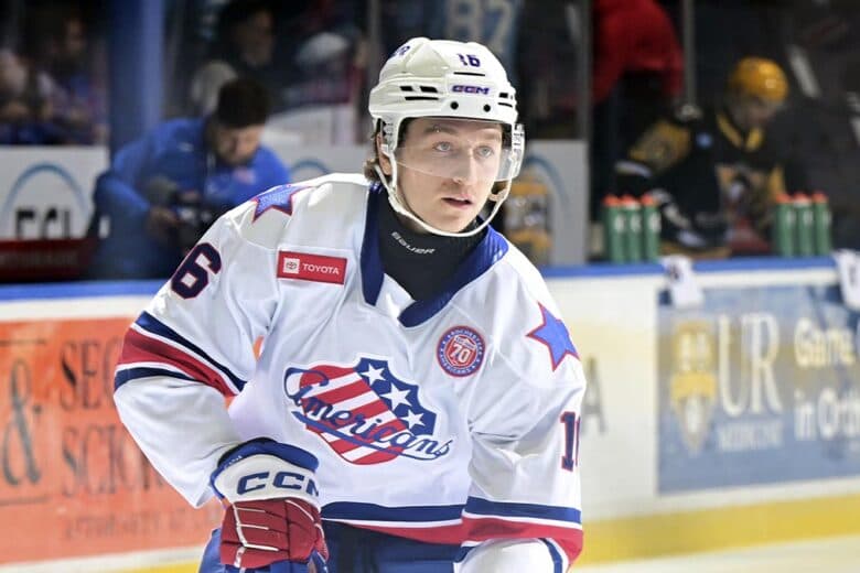 Rochester Americans' Trevor Kuntar Suspended One Game After Head-Butting in Laval