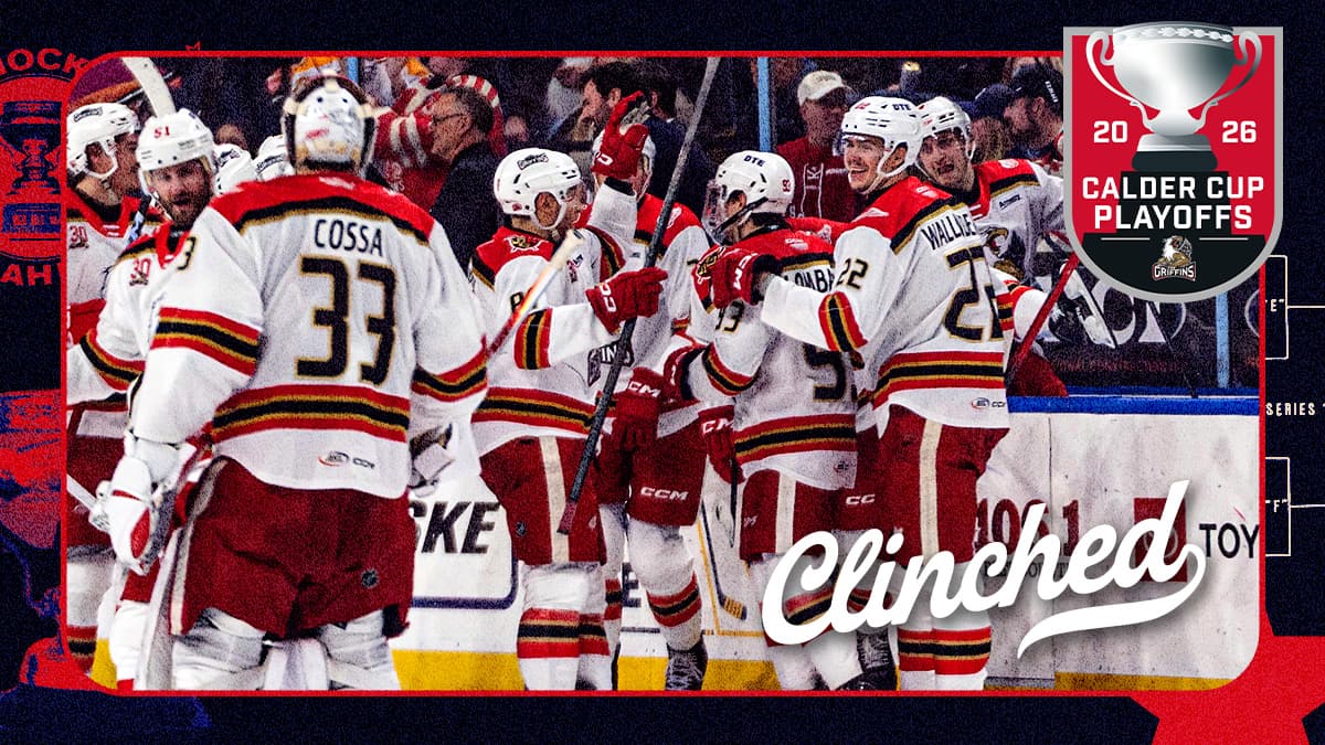 Griffins Clinch Earliest Playoff Spot Since 1993 After Hershey Win