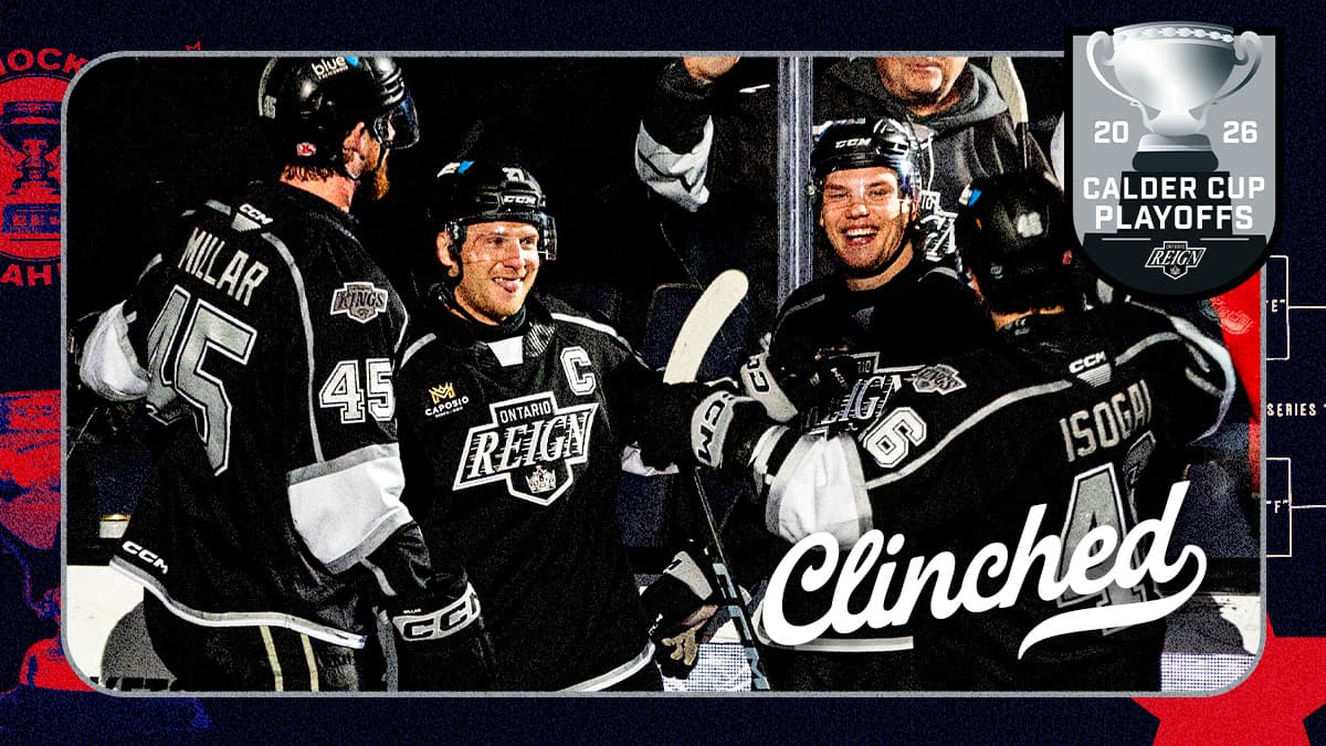 Ontario Reign Clinch Fifth Straight Calder Cup Playoff Berth With 3-2 Win