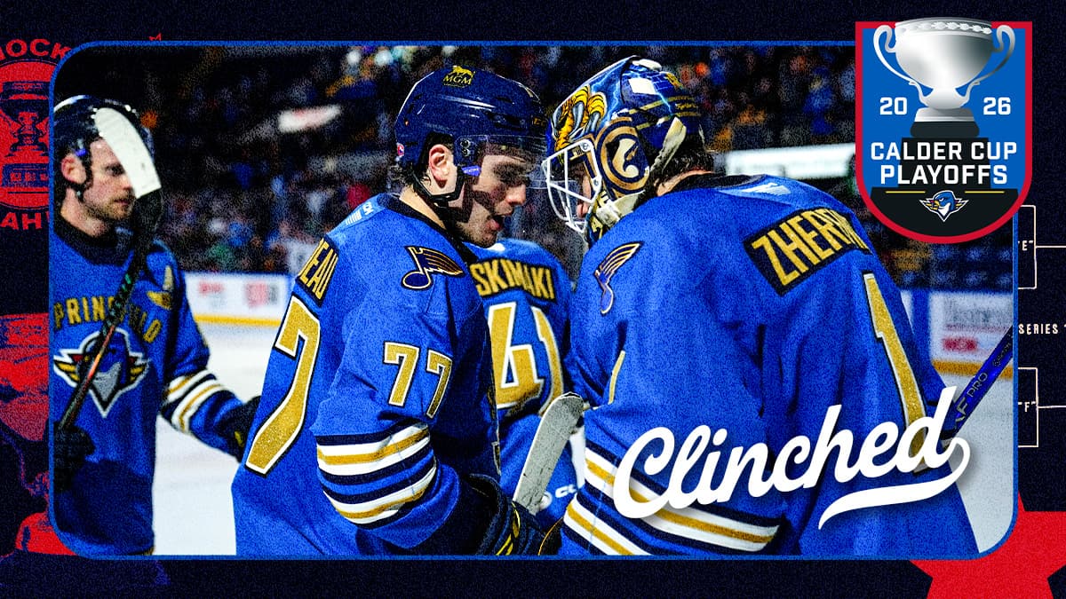 Springfield Thunderbirds clinch Calder Cup playoff berth with 7-1 rout