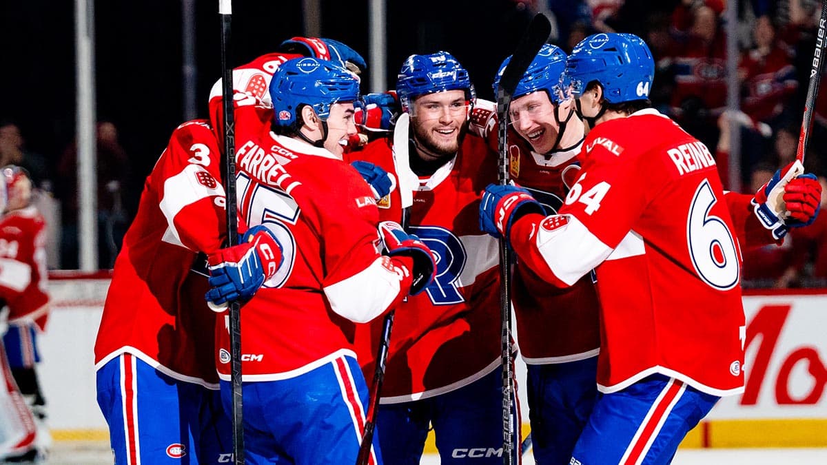 Rocket strike first, Laval beats Toronto 3-1 in Game 1