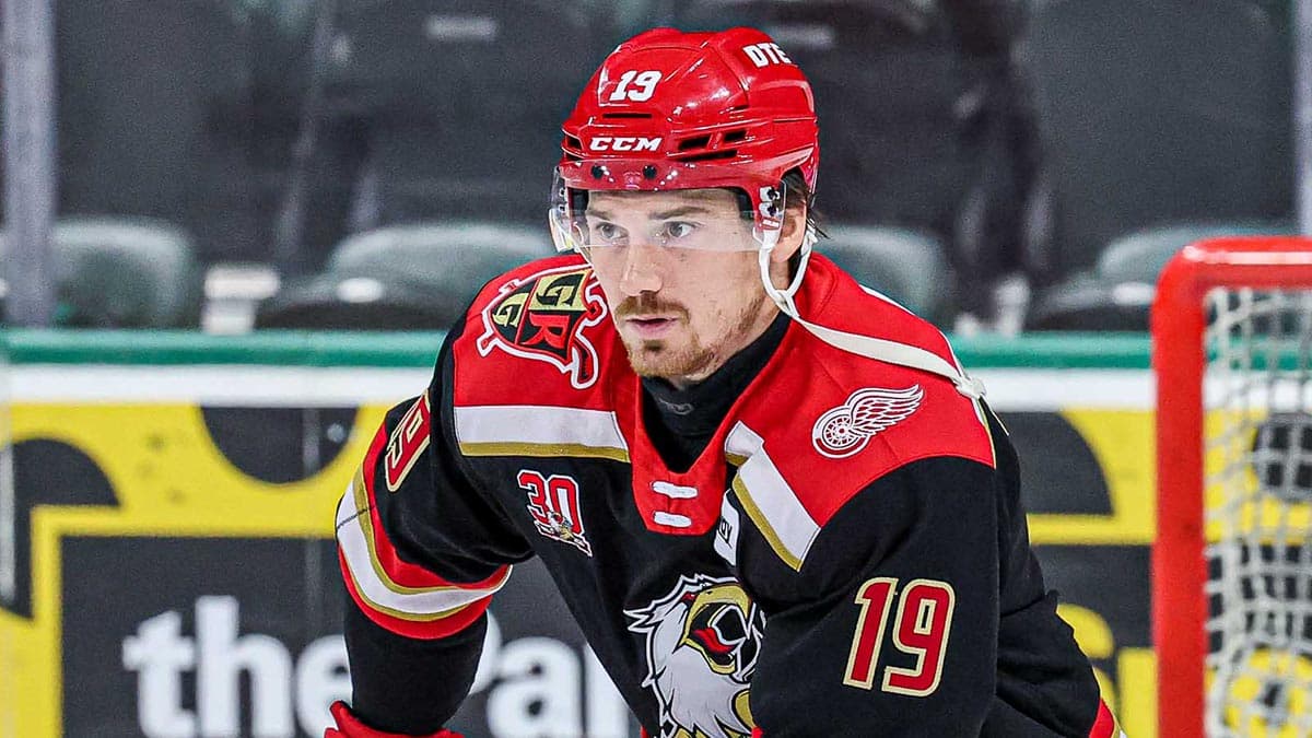 Red Wings extend John Leonard after breakout Griffins scoring surge