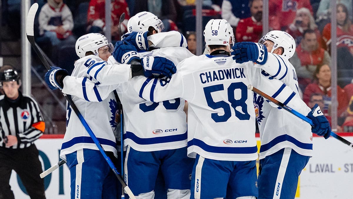 Lettieri lifts Marlies past Rocket in Game 5, reach North Division Finals