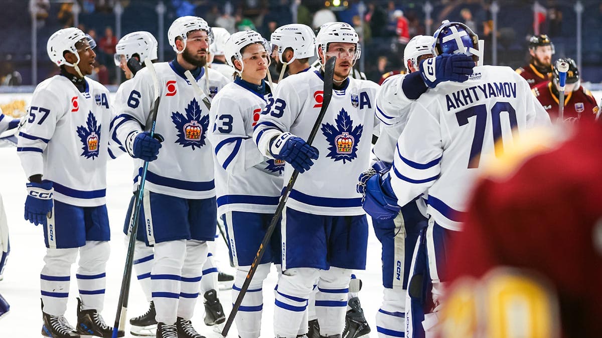 Lettieri's late solo rush lifts Marlies past Wolves in Game 1