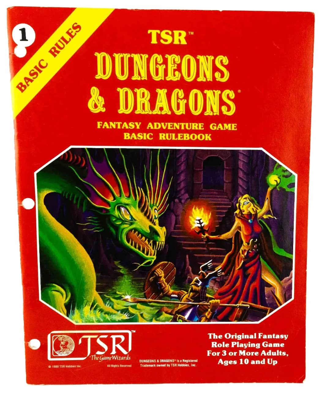 1981 Basic Dungeons & Dragons rulebook returns in print-on-demand edition