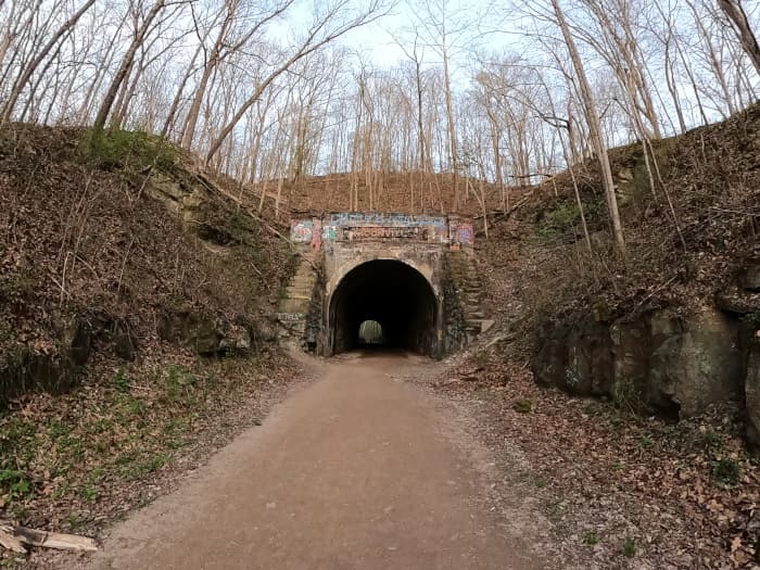 Vinton County Volunteers Maintain Moonville Rail Trail, Protect Historic Tunnel
