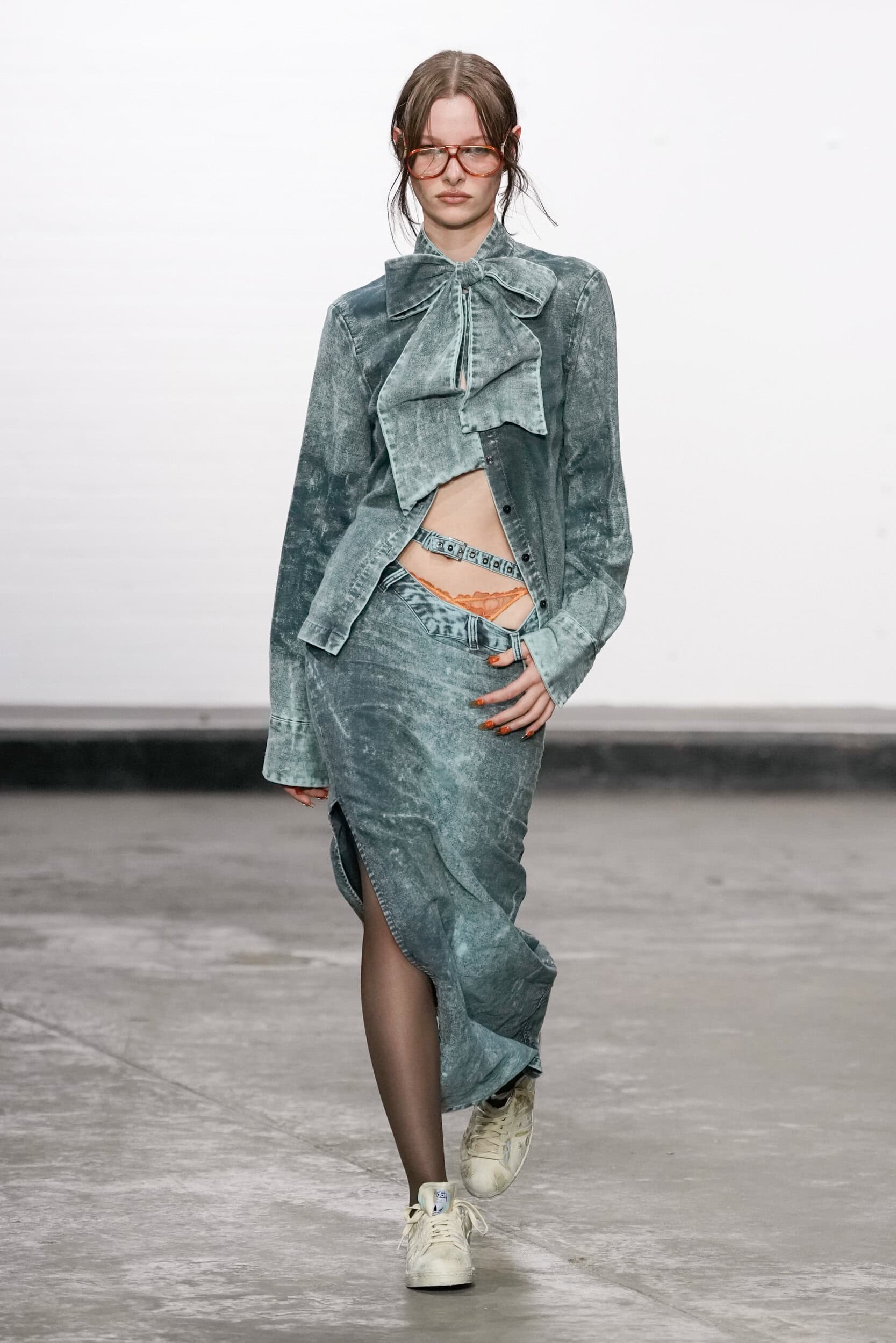 FLO Attends Masha Popova Intimate Hours Show at Charterhouse, LFW 2026