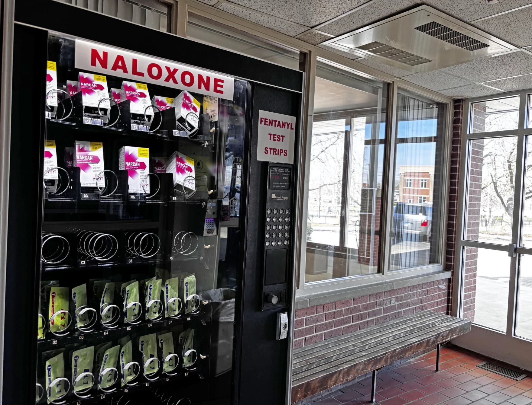 Guilford County Unveils Third Free Naloxone Vending Machine in High Point