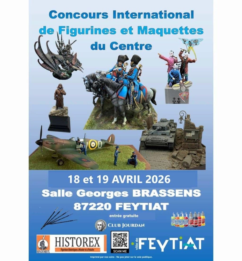 Club Jourdan 2026 blends miniatures competition, exhibition, and community in Feytiat