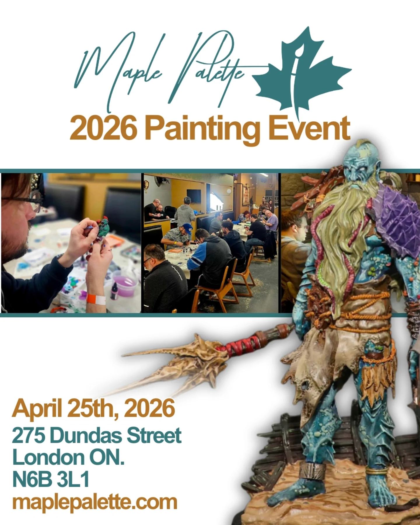 Maple Palette 2026 brings painting, workshops, and open judging to London
