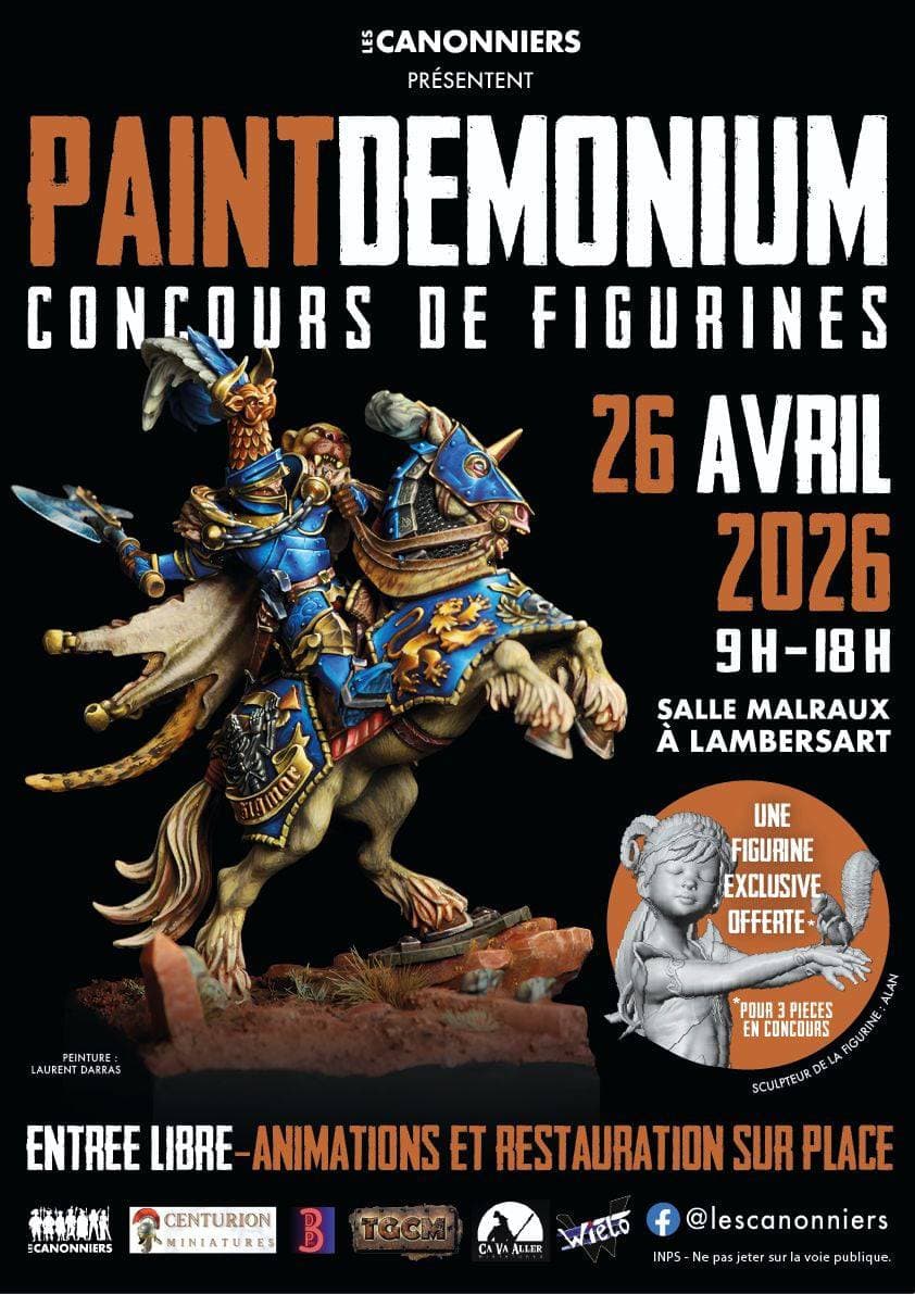 PaintDemonium 2026 brings competition, community, and Best of Show to Lambersart