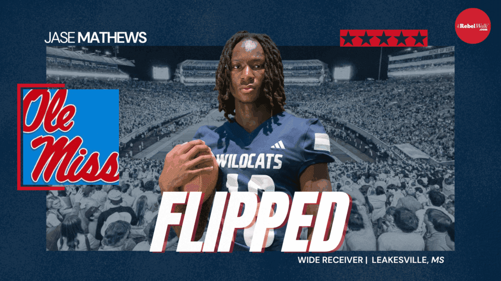 Ole Miss Reloads at Receiver After Jase Mathews Flip and Portal Additions