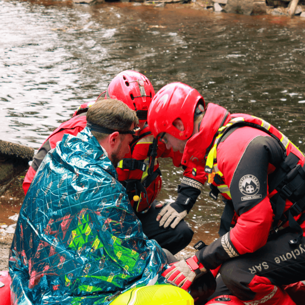 Firefighters rescue hypothermic dog from icy Luce Creek, owners warned