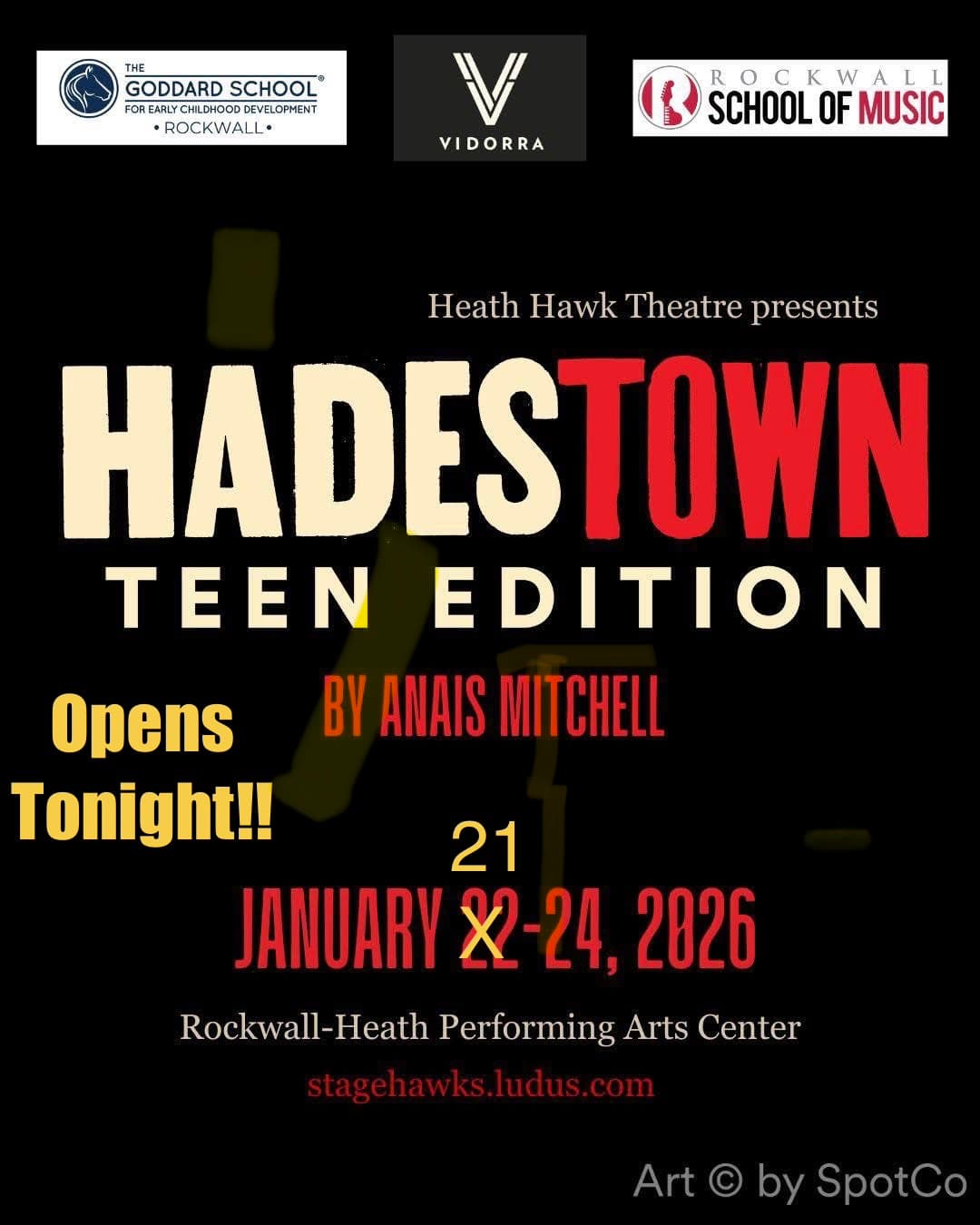 Rockwall-Heath High Students Stage Hadestown Teen Edition; Tickets, Dates Announced