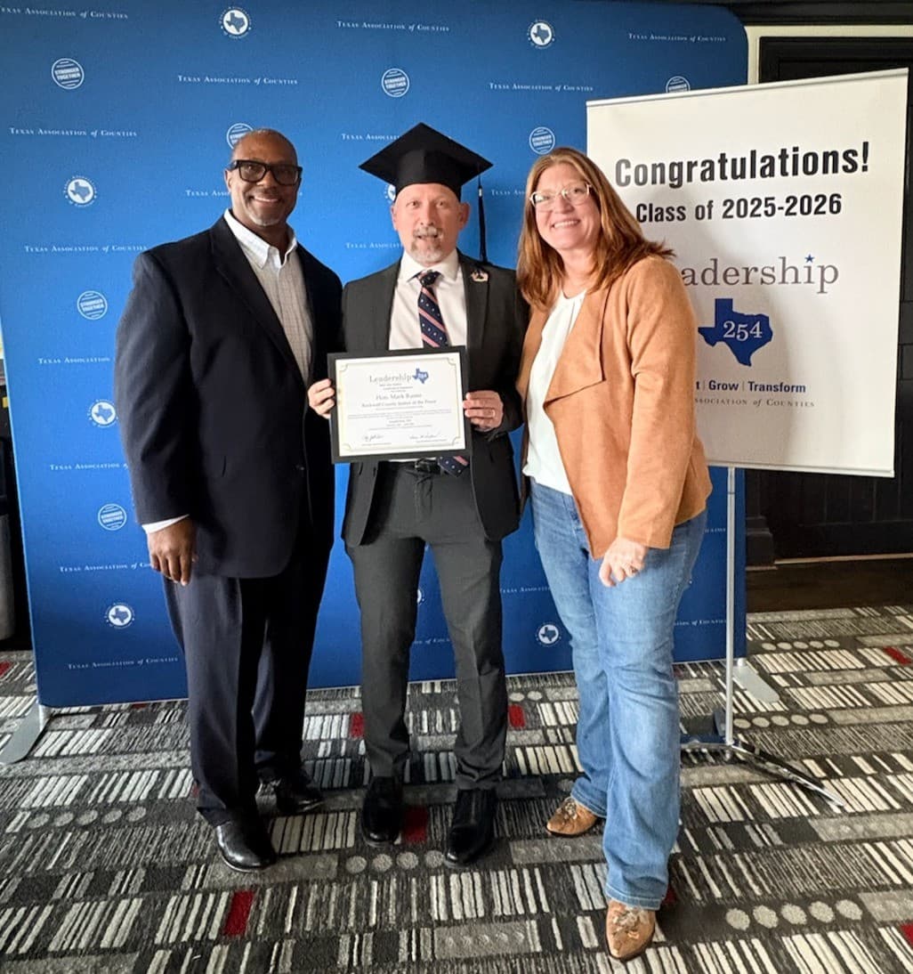 Rockwall County judge completes Texas counties leadership program
