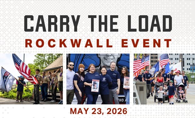 Rockwall County to host Carry The Load Memorial Day event May 23