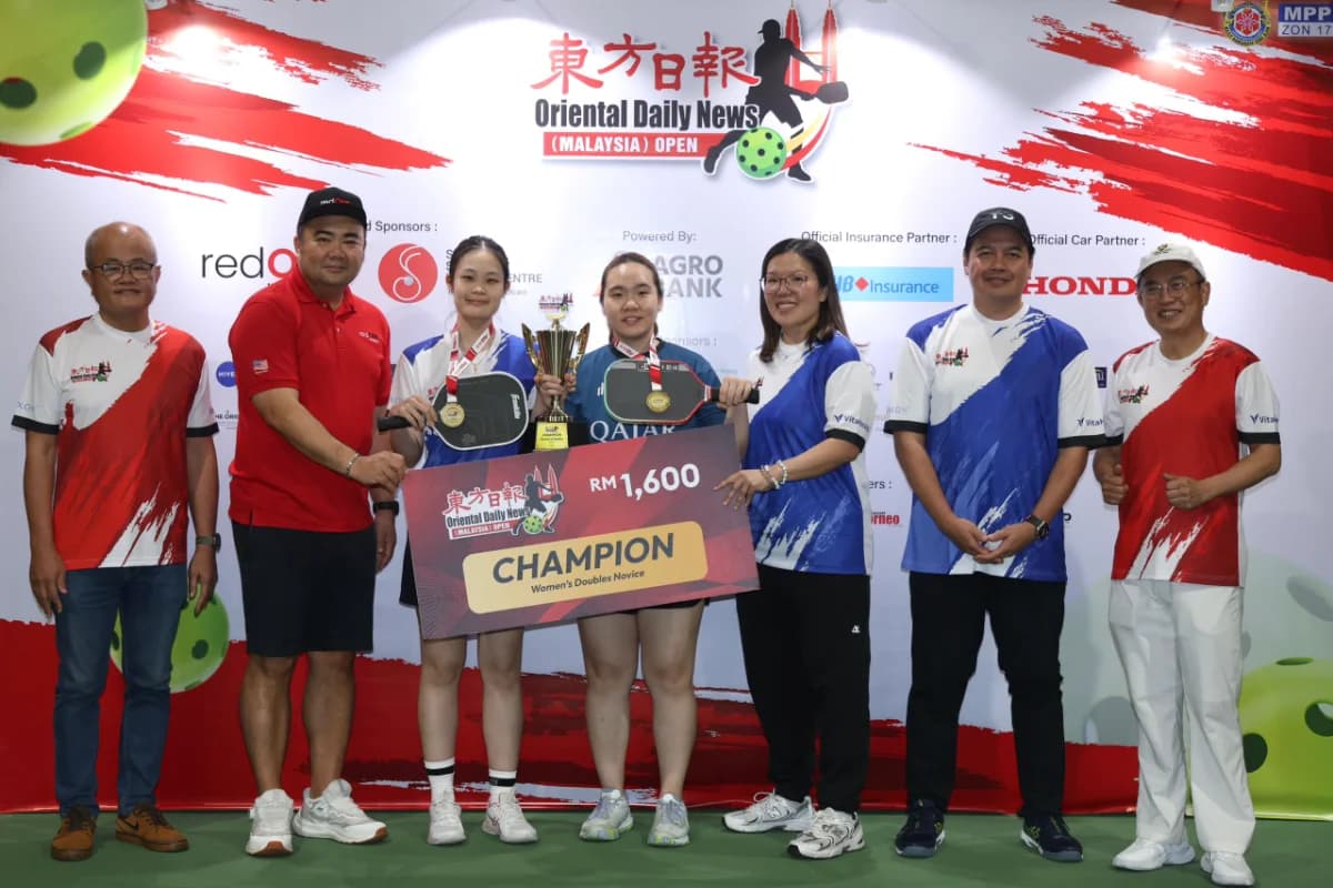 Malaysia Open pickleball draws hundreds, offers RM100,000 prize pool