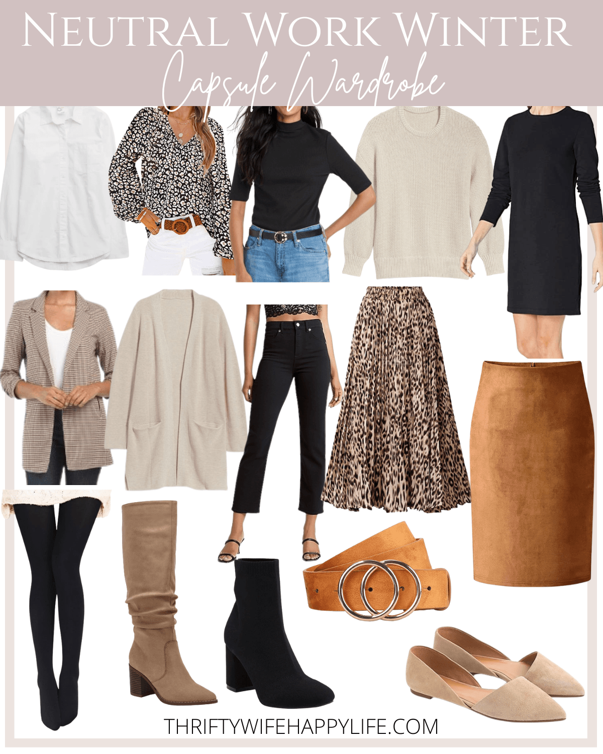 Build a Versatile Workwear Capsule With These Essential Neutral Pieces