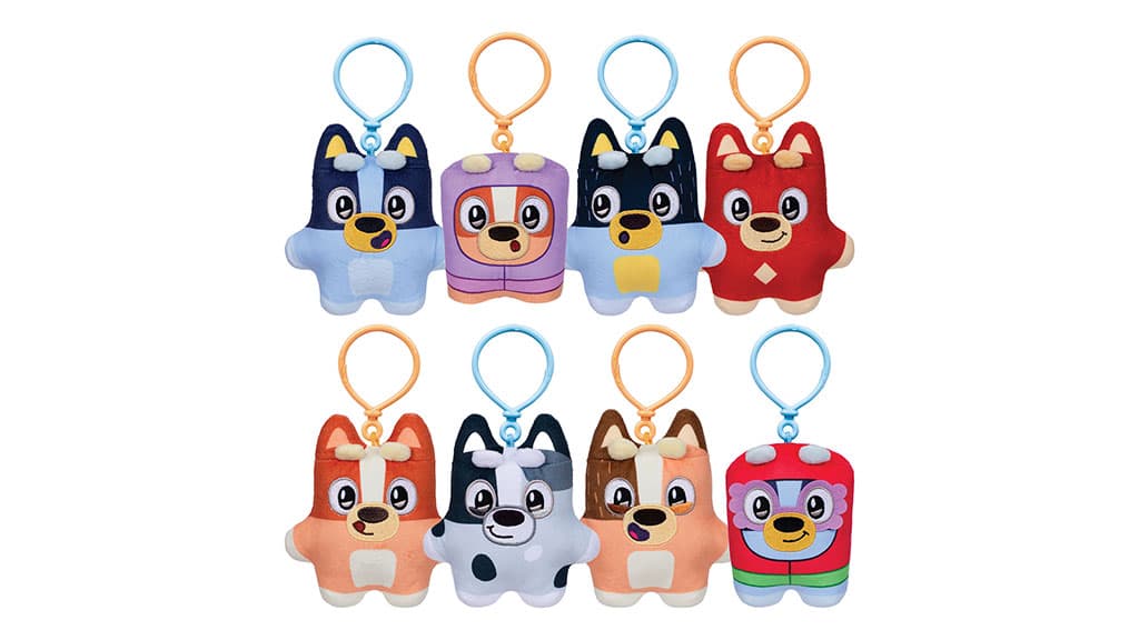 Bluey clip-on plush toys make affordable Valentine’s Day gifts