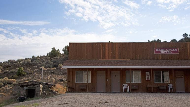 Manhattan, Nye County’s living ghost town, grew from 1905 gold strike
